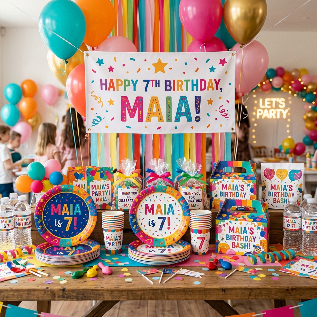 Decoración y recuerdos para fiestas